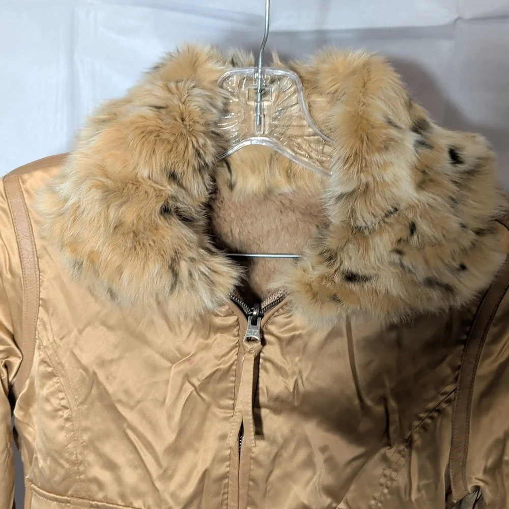 June Rabbit Fur Reverseable Jacket - Picture 5 of 7